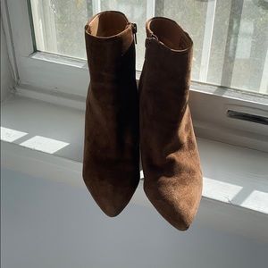 Brown Steve Madden booties